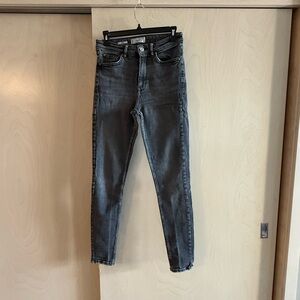 MNG Mango Soho Skinny Jeans Gray Size 4